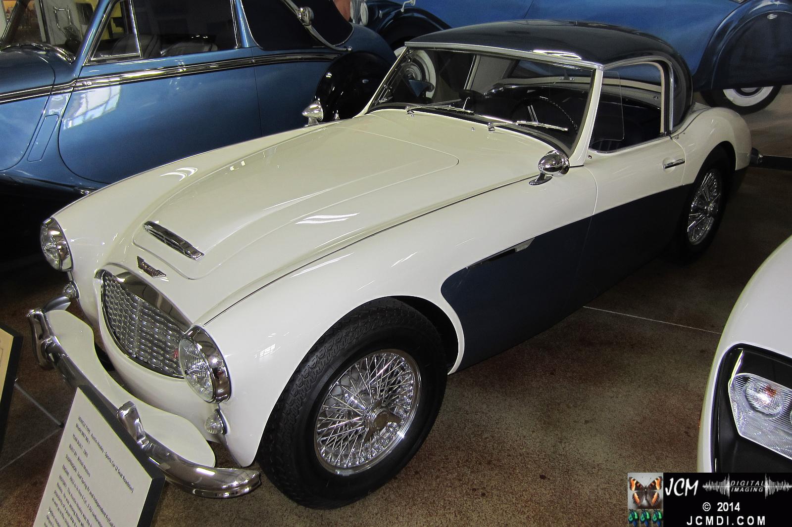 Estrella Warbirds Air Museum and Cars Paso Robles Austin Healy 1961 